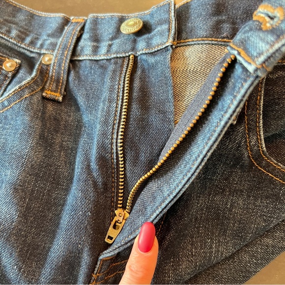 J.Crew Wide Leg Cropped Point Sur Denim MADE IN USA Sz: 26 - Picture 14 of 14